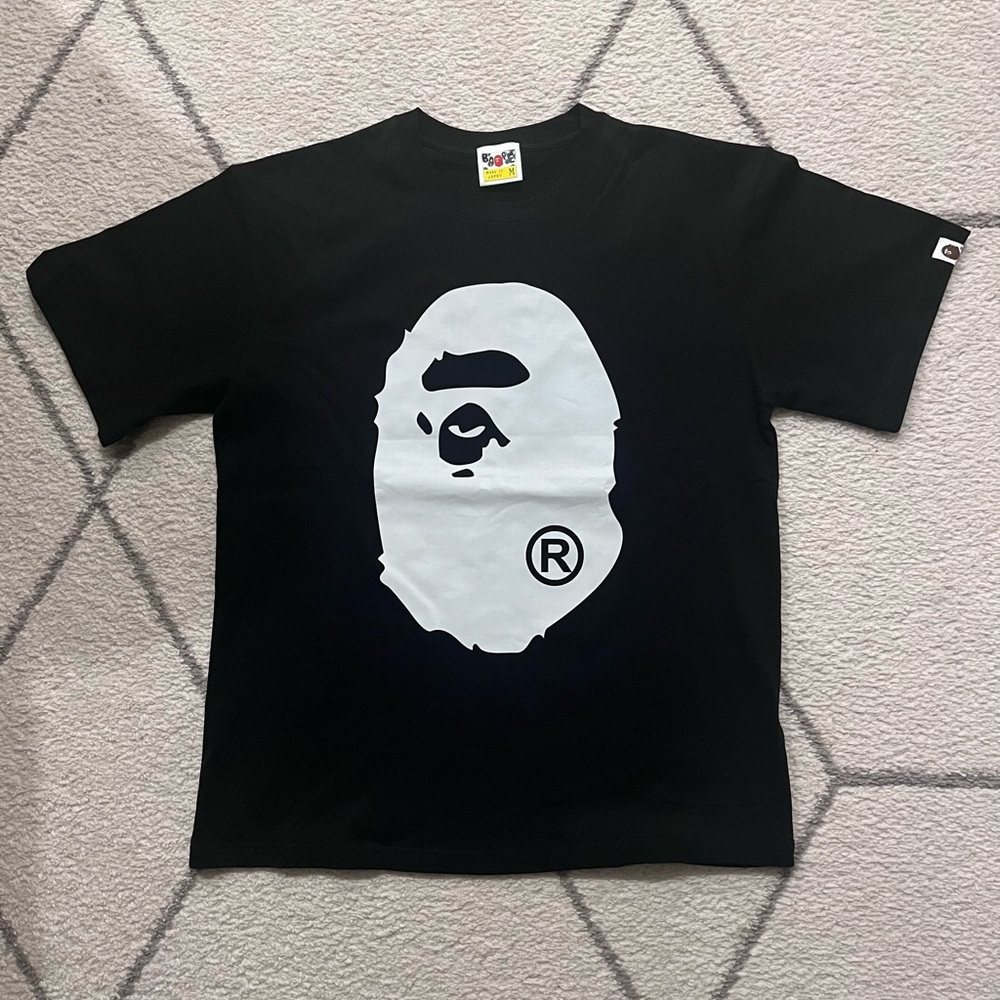 Bape Black and White T Shirt